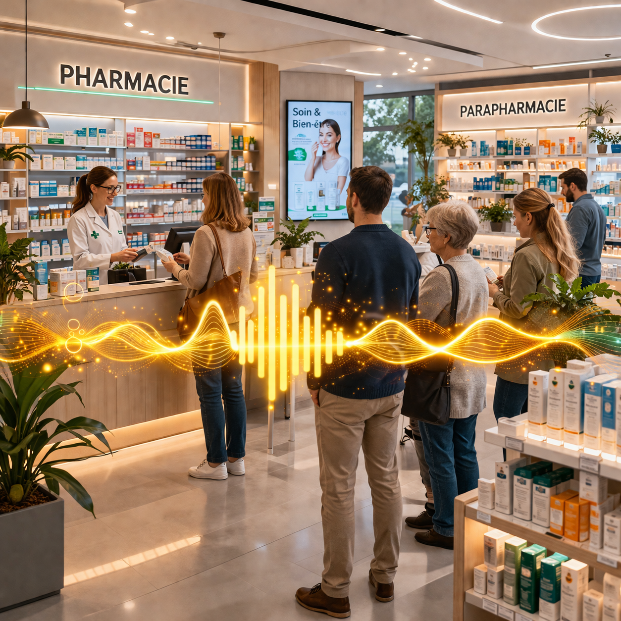 Musique professionnelle pour pharmacie et parapharmacie