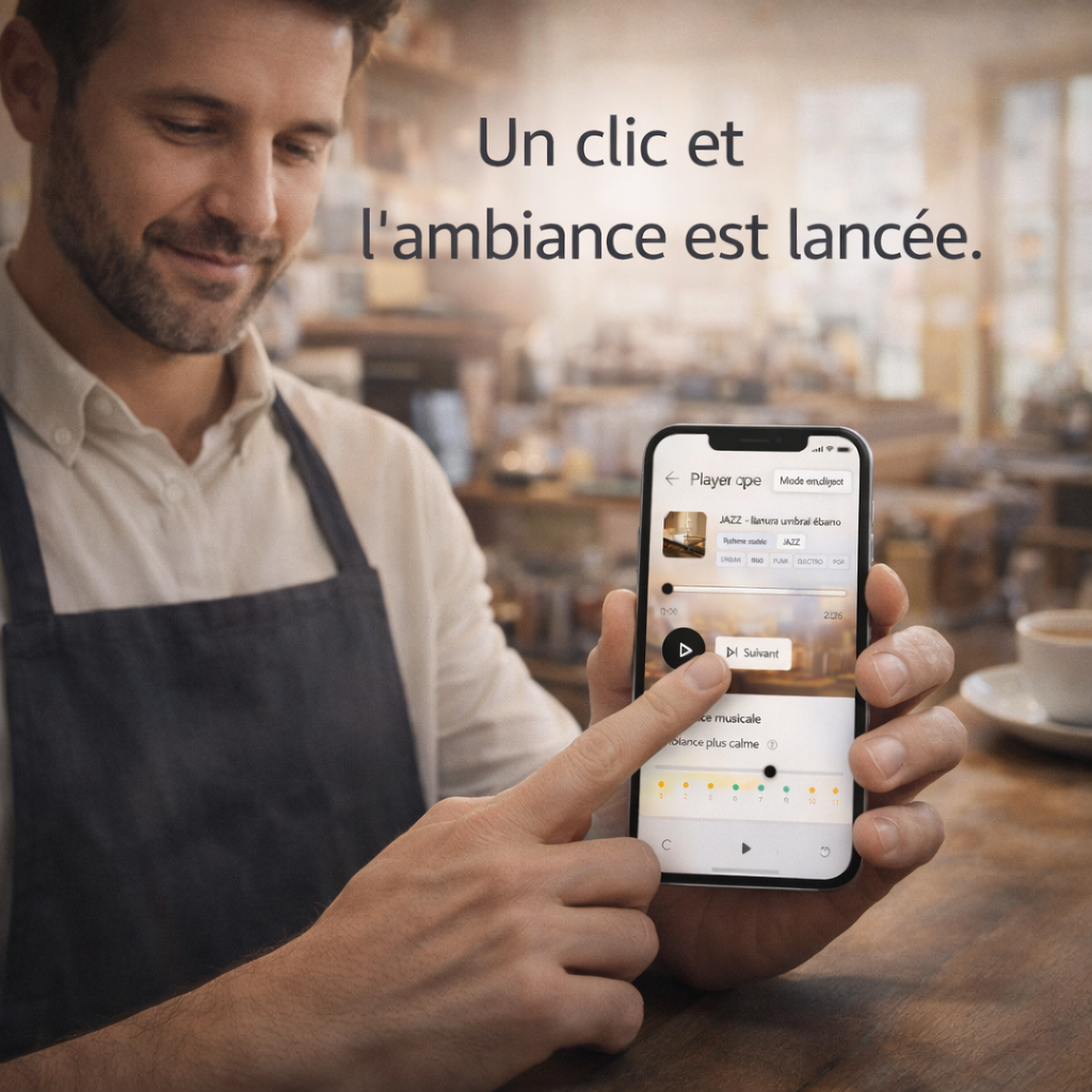 Interface MeloPro simple à lancer et à ajuster